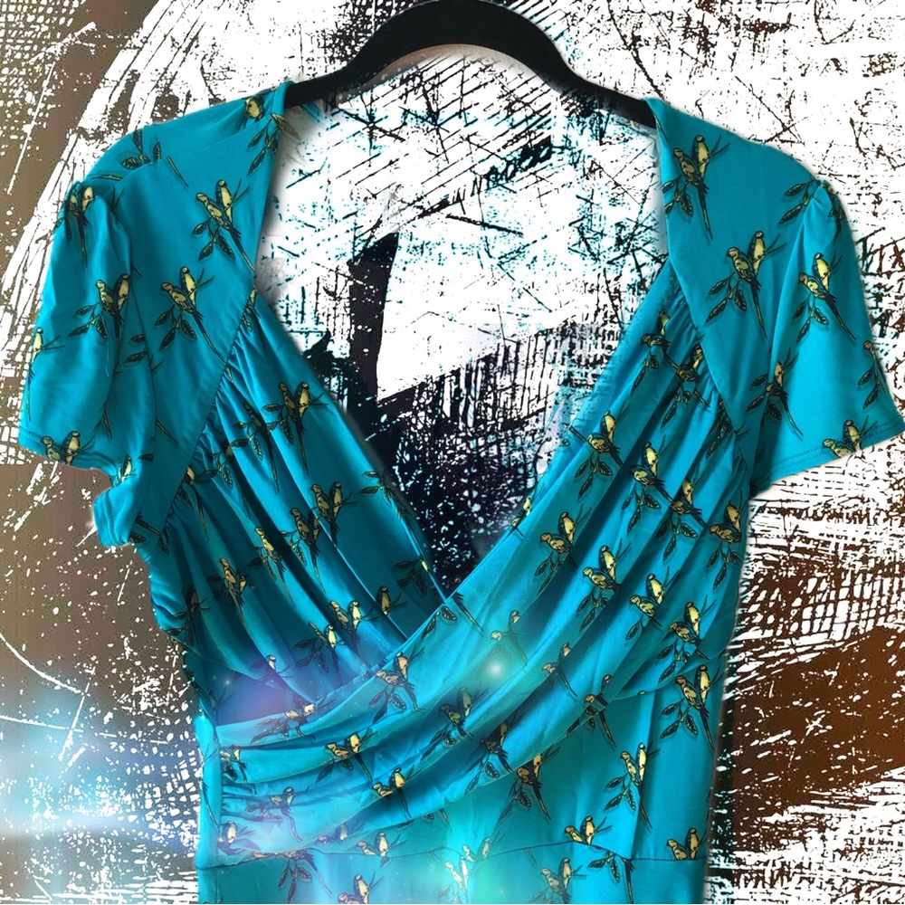 Leota dress 💛💚💙